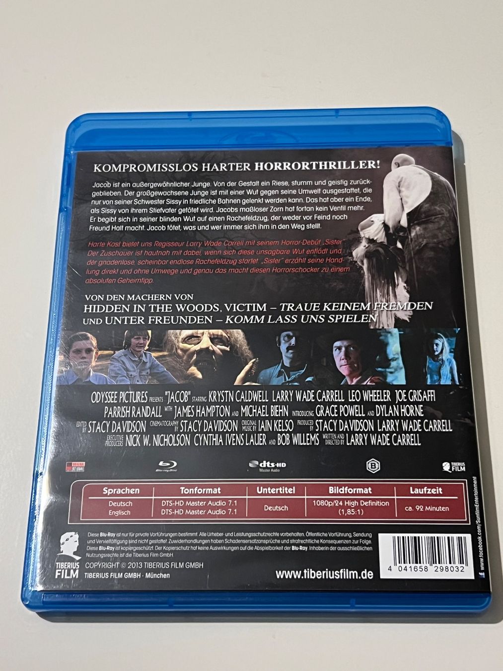 Tutti i DVDs: Sister - Jacob liebte seine Schwester - Horror – Usato da Altstätten SG venduto da sheamus 1