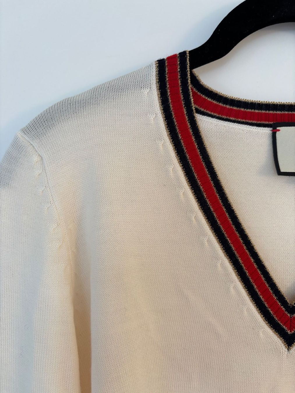 Gucci Pullover & Sweatshirts: Gucci Pullover offwhite 34/36 , leichte Sommerwolle – Gebraucht aus Herrliberg von mayfi 1