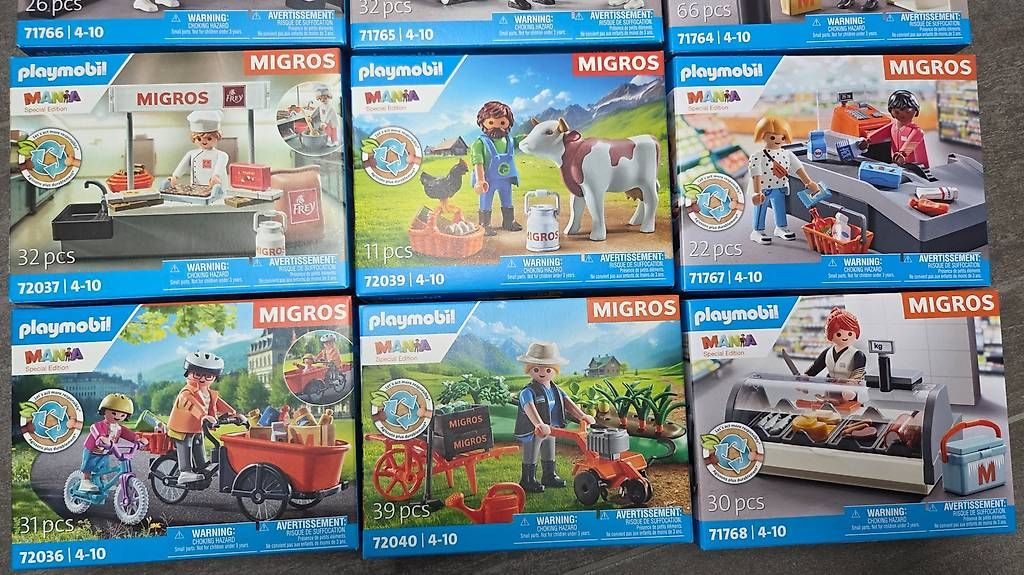 Giocattoli: Migros Playmobil Sets – Usato da Reichenbach i. K. venduto da PfipfPfupf 1