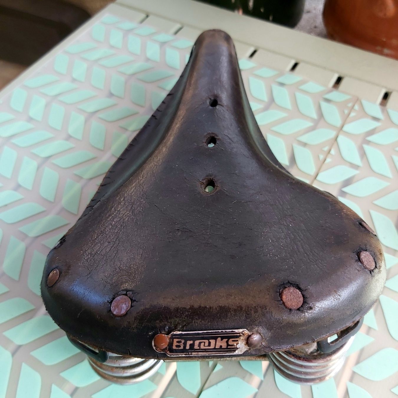 Selle & Accessori: Brooks Ledersattel vintage – Usato da Bern venduto da aronari 1