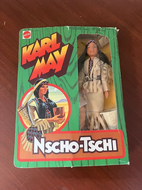 Mattel Karl May – Nscho-Tschi, Neuve Sous Boîte