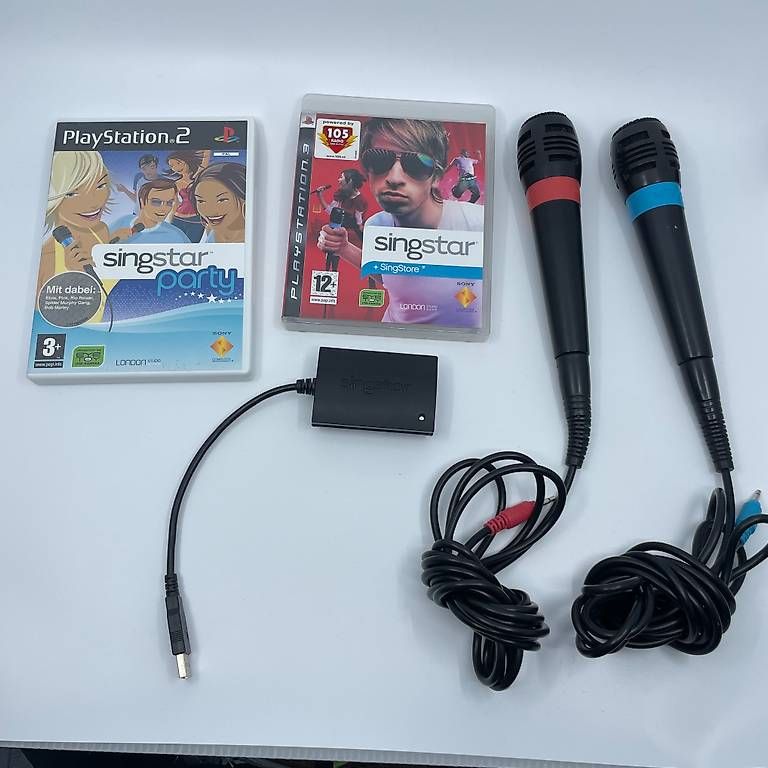 Giochi: SingStar Set - 2 Mikrofone, Sing Star Games – Usato da Zürich venduto da Waikiki57