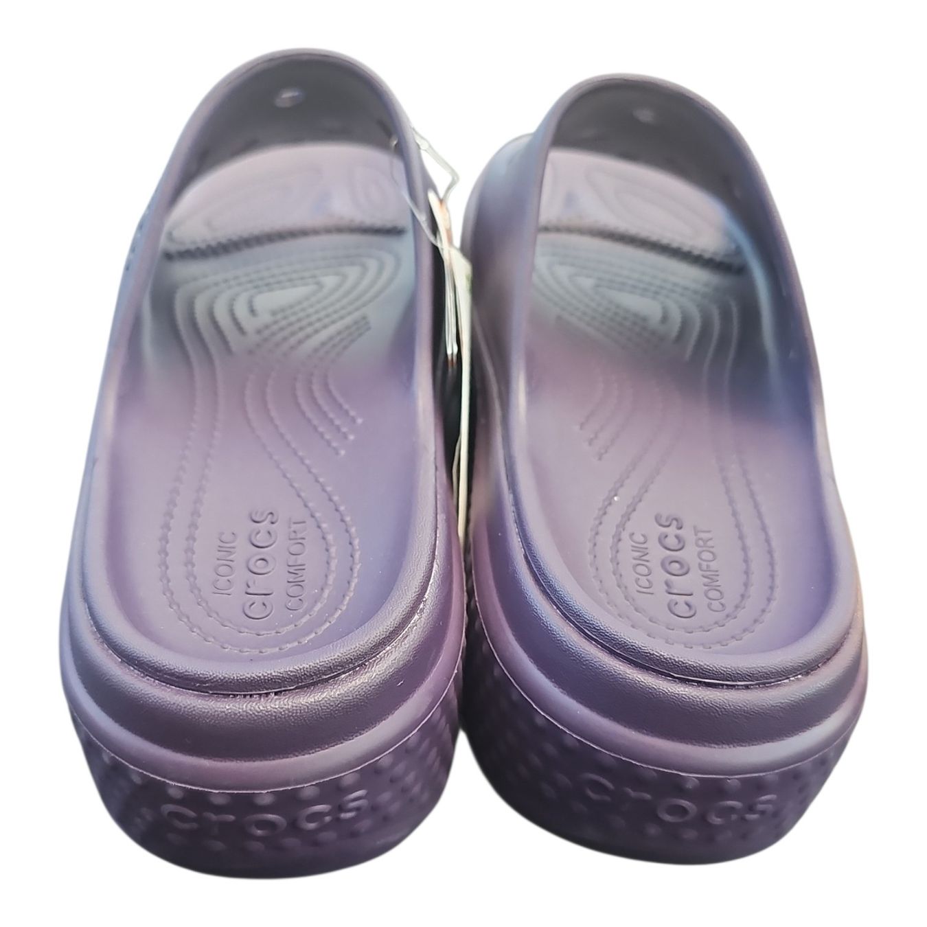 Crocs Scarpe da uomo: Crocs Original Platform Slides / Pantoletten – Nuovo (secondo la descrizione) da Langenthal venduto da SecondChanceShop 1