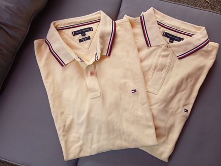 Herren Polohemden Tommy Hilfiger gelb Grösse XXL neu