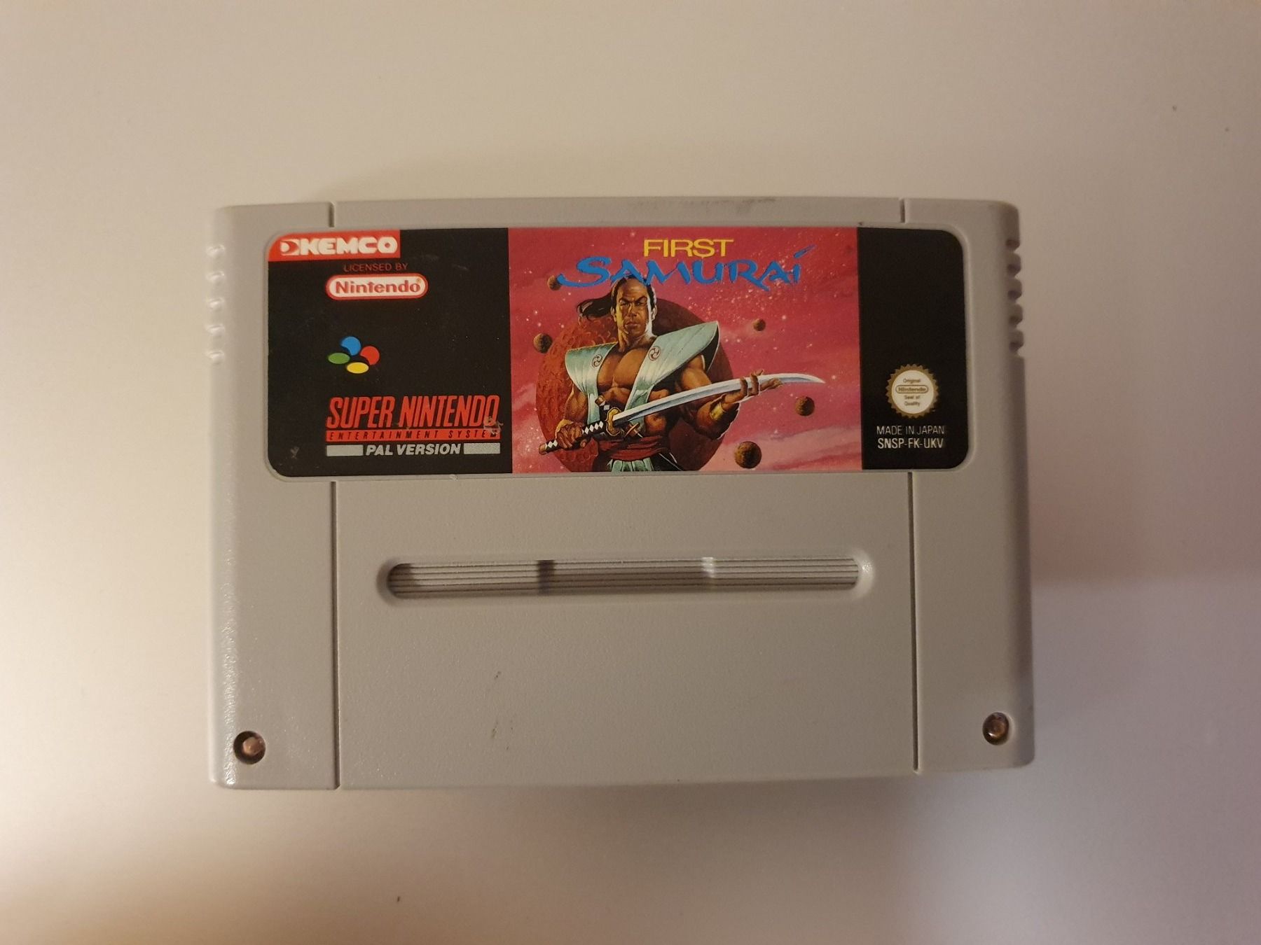 Nintendo Giochi: FIRST SAMURAI SNES PAL – Usato da Basel venduto da noah27