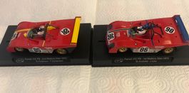 Sammlungsauflösung Slotit 2 x 1:32 Ferrari 312 PB 1972 KIT