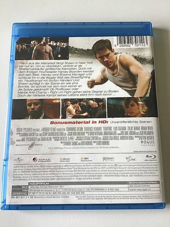 Tutti i DVDs: Fighting [Blu-ray] – Usato da Zürich venduto da audn 1