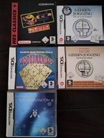 Nintendo DS Konsole silber mit Spielen und Zubehör