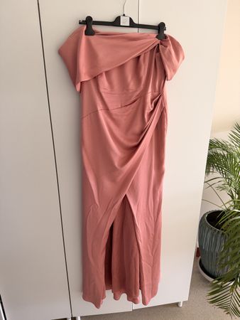 Asos Abendkleid in Altrosa Gr. 46