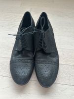 🖤 SC Napoli Leder-Oxfords / Brogues Gr. 40 – Handmade in It