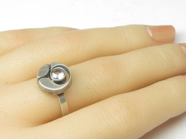 Finnischer Silberschmuck Mit Bergkristall