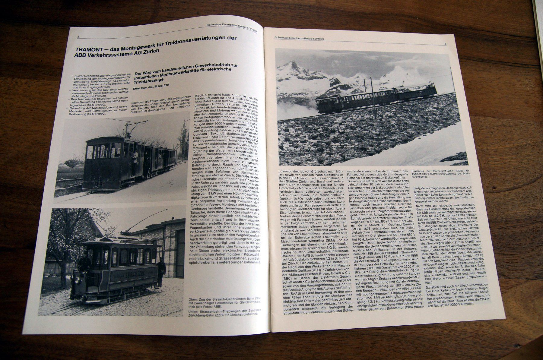 Zeitschriften & Magazine: Tramont - Das Montagewerk der ABB – Gebraucht aus Schönenwerd von Steidi 1