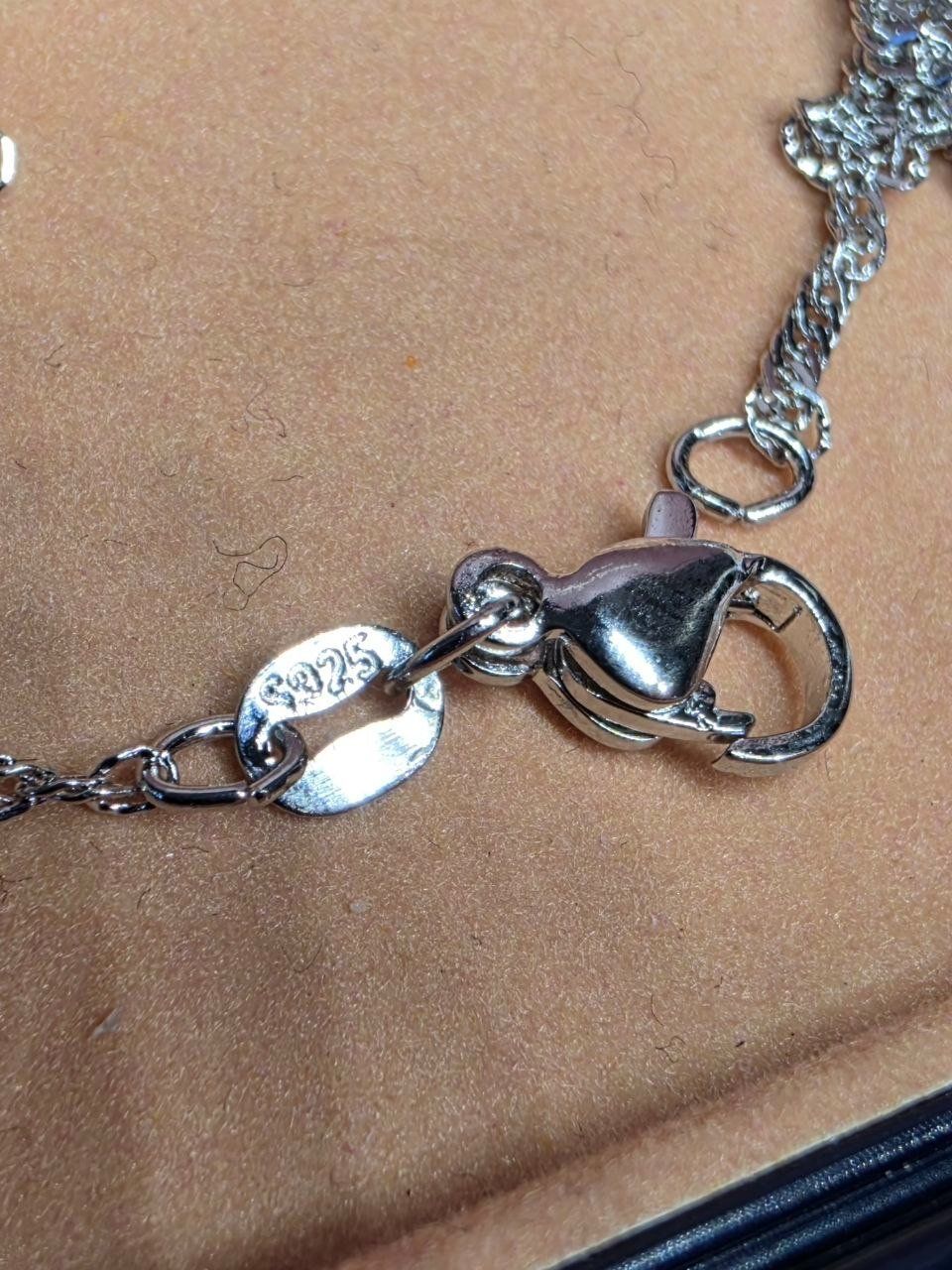 Colliers: Collier argent avec zircons – Neuf avec emballage d'origine à Reconvilier par Tsma67 3