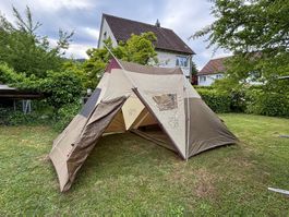 JACK WOLFSKIN ZELT TENT TIPI OUTDOOR CAMPING JURTE ISOMATTE