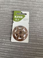 KIND ZL3 Hörgeräte Batterien 6 Stk. Blister Neu +312