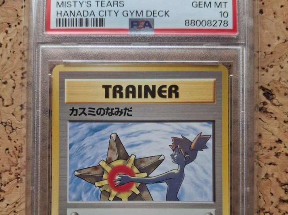 Pokémon Carte collezionabili: PSA 10 Banned Misty's Tears 1998 – Nuovo (secondo la descrizione) da Charrat venduto da Magmar