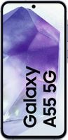 Samsung A55 /5G 128 GB schwarz mit Lederhülle