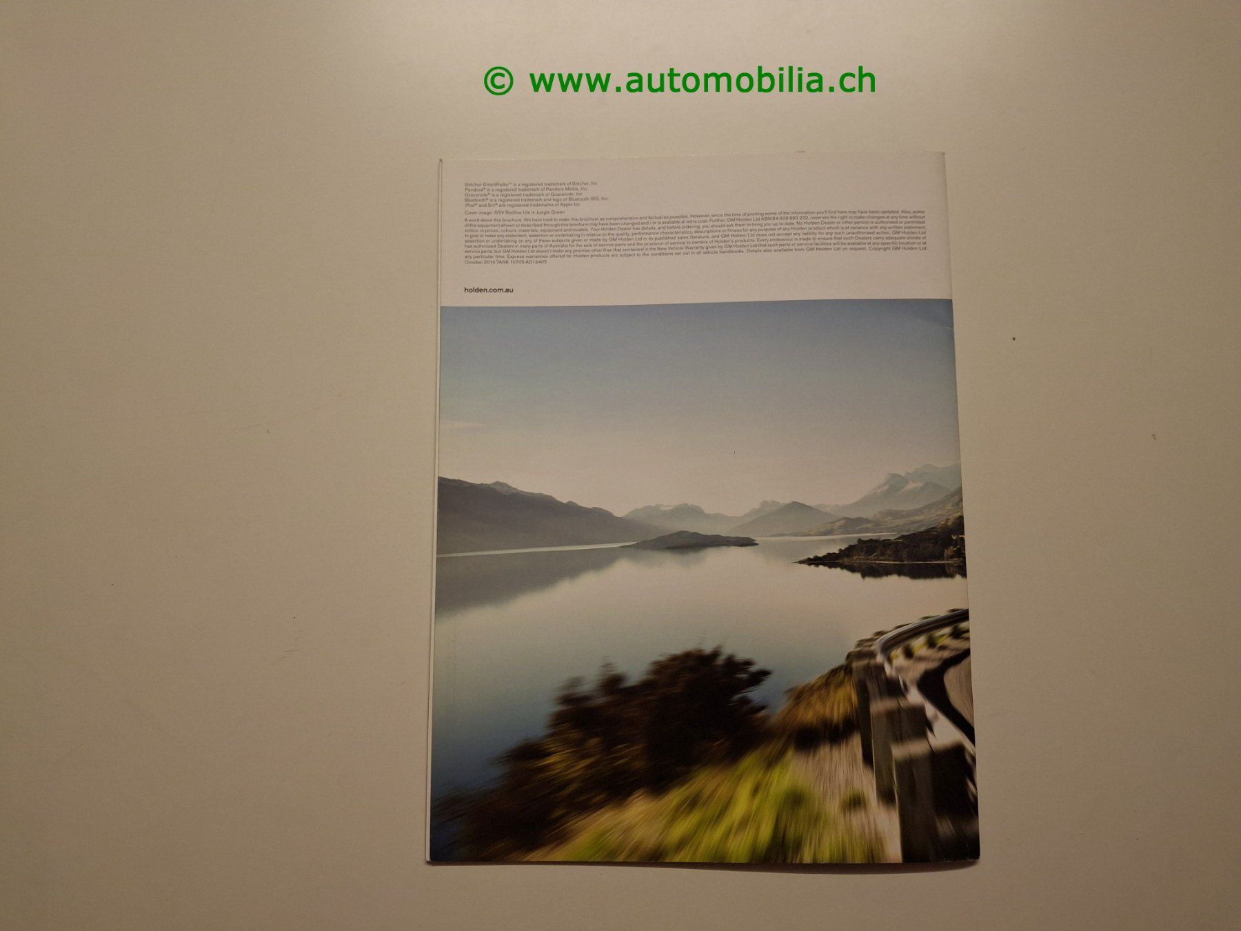 Holden Documenti: Holden Ute 2014 Prospekt englisch – Usato da Weingarten-Kalth venduto da Bettelbruenneli 9