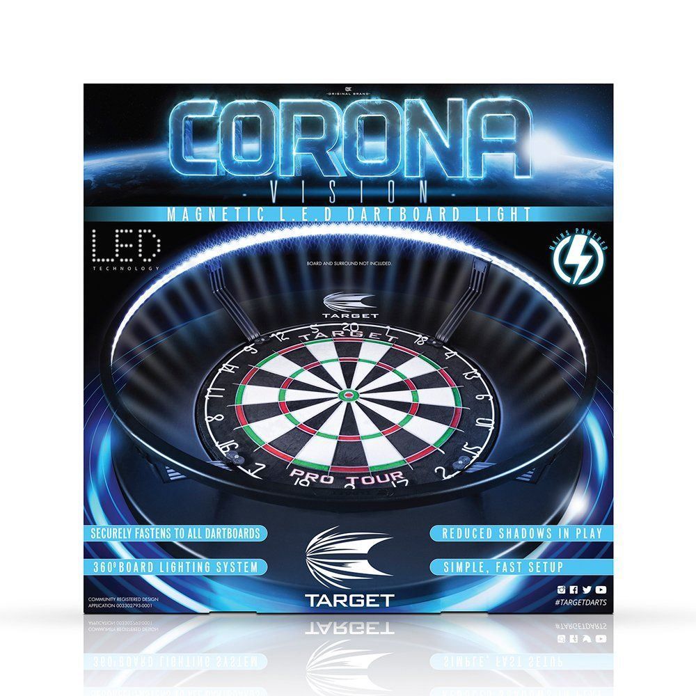 Dart: Dartscheiben Lichtsystem Target Corona – Neu und originalverpackt aus Thun von billiardstore 5