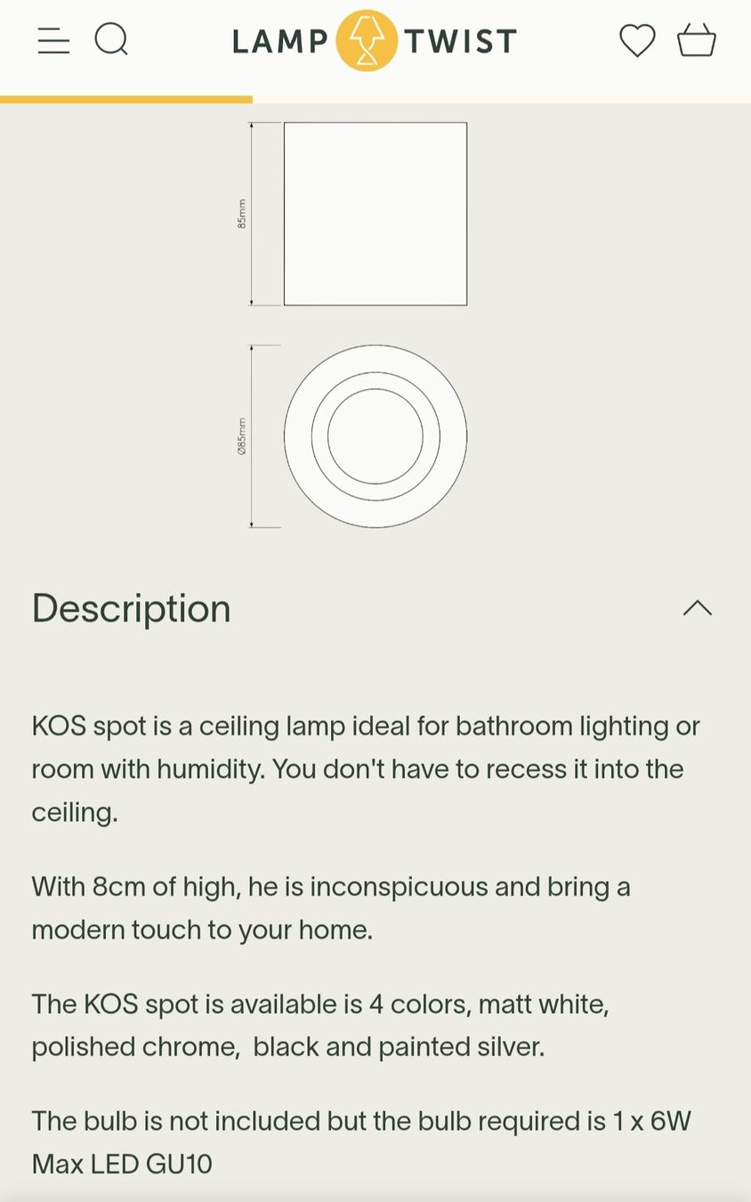 Lampen: ceiling spotlight - Astro - led GU10 – Neu (gemäss Beschreibung) aus Genthod von daf_odill 5