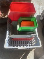 Mehrere Stapelboxen Sichtlagerboxen gebraucht konvolut