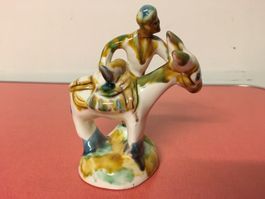 Wunderschöne Keramik Figur Hand Bemalt.