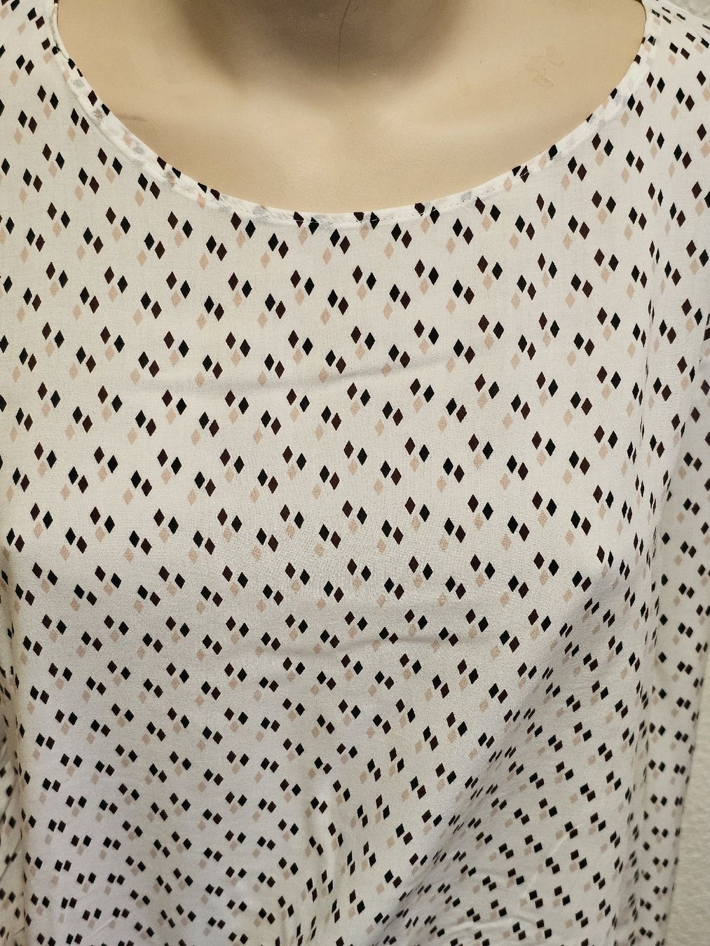 Gerry Weber Camicette: Samoon by Gerry Weber Bluse Gr. 52 Weiss Baumwolle Langarm K – Usato da Urdorf venduto da ole_mrp9 1
