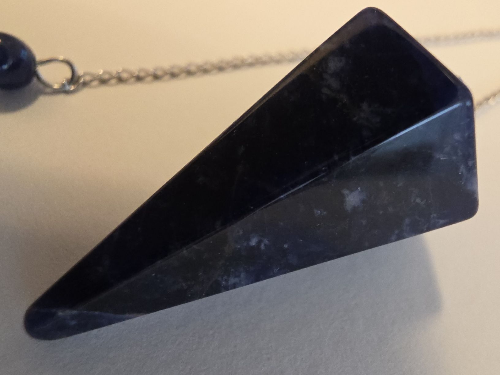Minerali & Pietre curative: Sodalith Pendel 4 x 2cm. – Nuovo e nell'imballaggio originale da Menziken venduto da Mirager 3