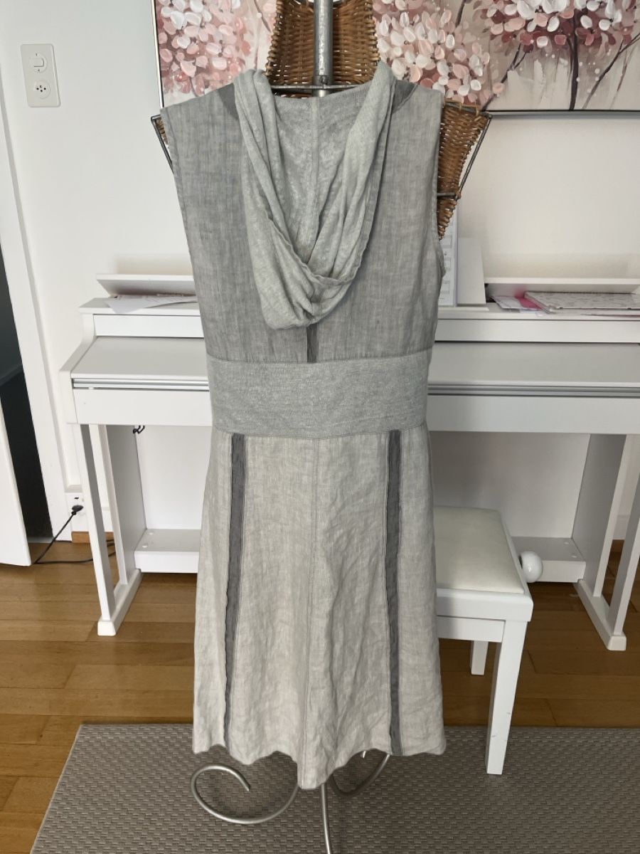 Nile Vestiti: Leinenkleid, Nile mit Kapuze, S – Usato da Solothurn venduto da Bobesch08 4