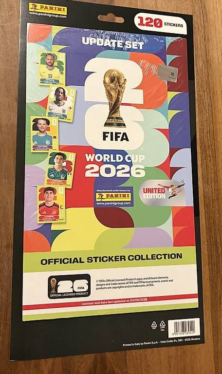 Panini Carte collezionabili: Panini WM 2026 Update Set 120 Stickers – Nuovo e nell'imballaggio originale da Regensdorf venduto da Maryjagne