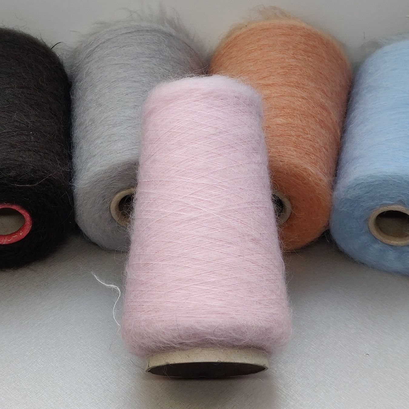 Superkid Mohair von Ilaria, Art. Aurora 170g sanft rosa (Neu (gemäss ...