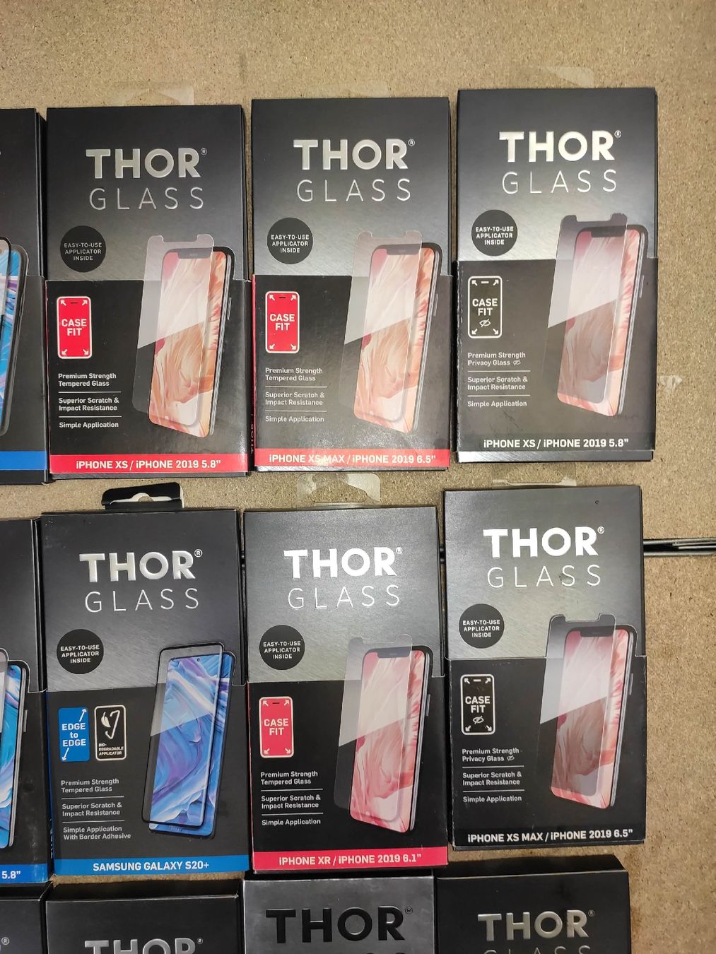 Handys / Smartphones: 20x div. PanzerGlass Displayschutzfolie – Neu und originalverpackt aus Kreuzlingen von Tewes 2