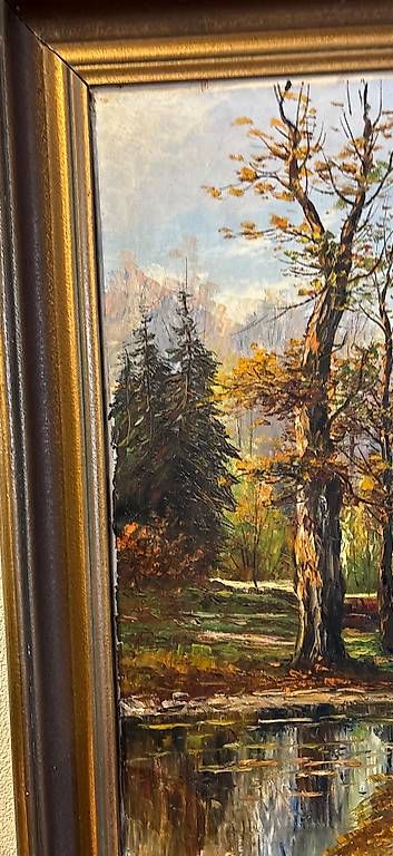 Dipinti: Öl Gemälde Karl Kaufmann/b.Lambert – Usato da Oberaach venduto da sinsemilla13 2