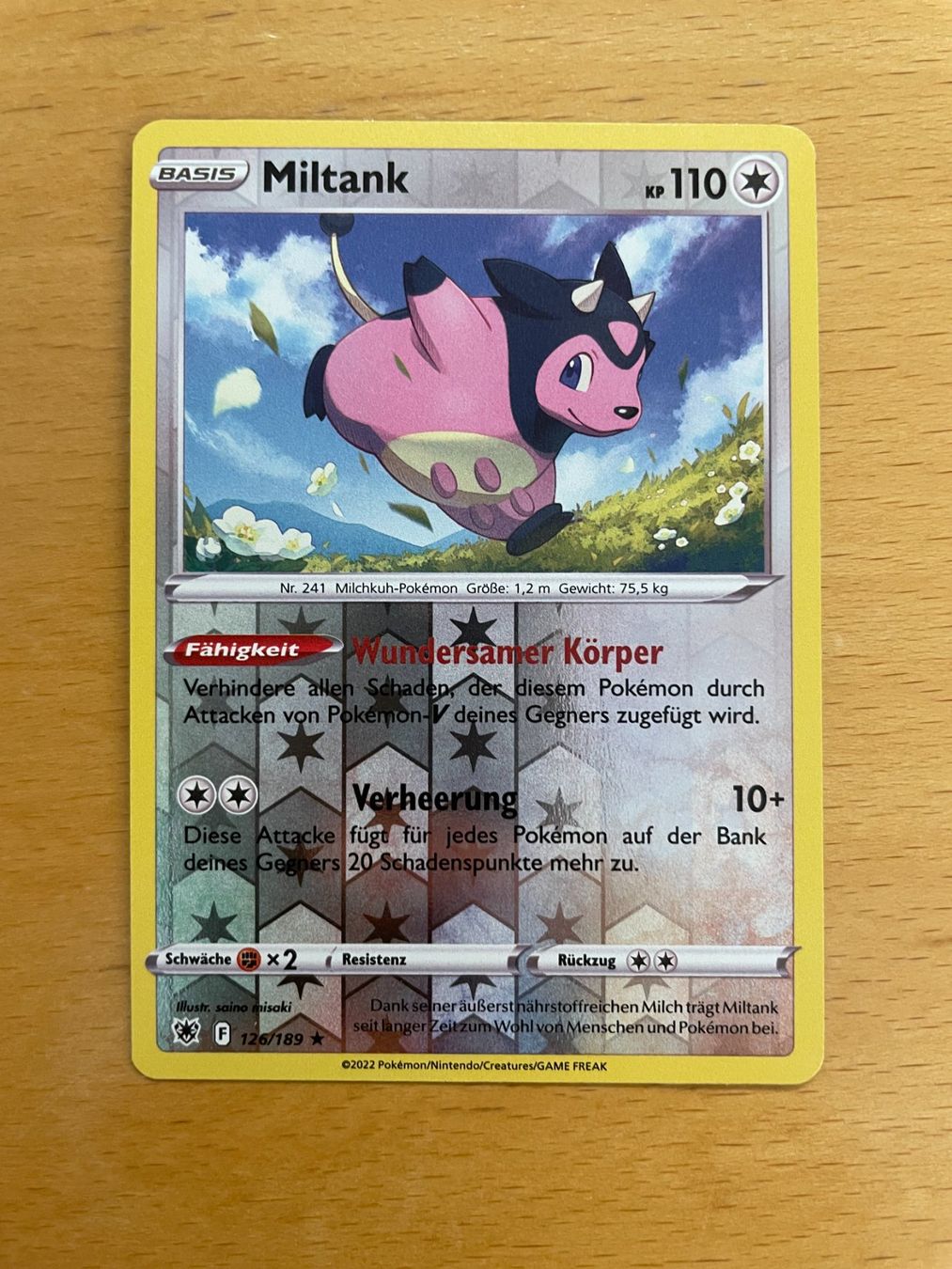 Pokémon Carte collezionabili: Pokemon Miltank Reverse (Versand gratis) – Nuovo (secondo la descrizione) da Chur venduto da Angerson