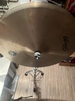 Pearl Drum Set rot mit Becken & Hocker 🥁 TOP Zustand!