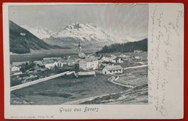 Gruss aus Bevers 1904