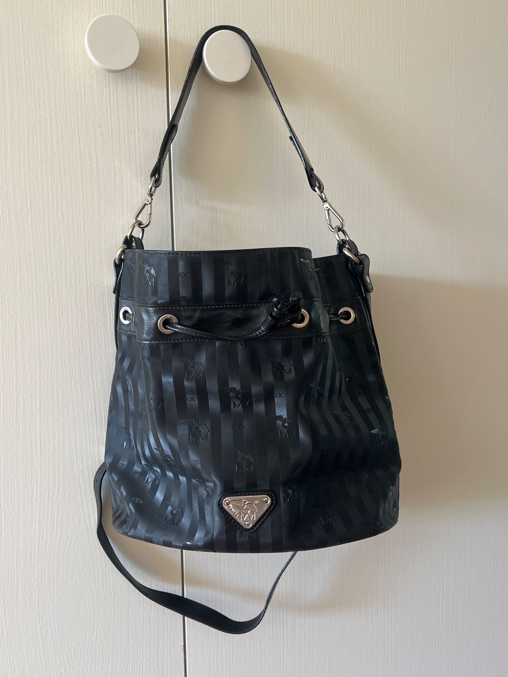 Maison Mollerus Borse da donna: Maison Mollerus schwarz/silber – Usato da Tuggen venduto da Tantas