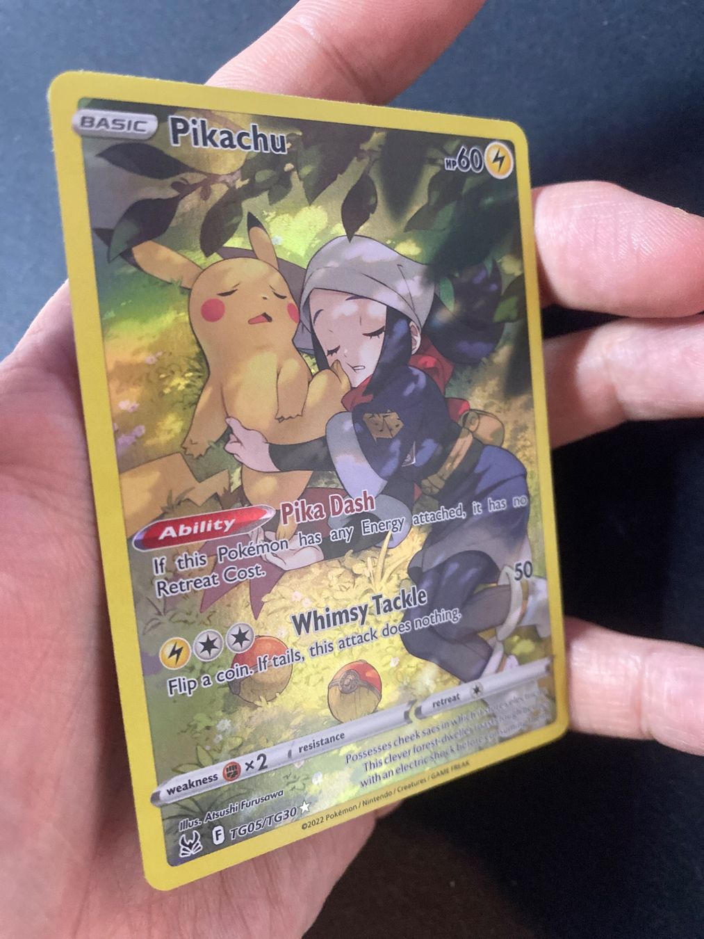 Pokémon Sammelbilder & Trading cards: Pikachu TG05 - Illustration Rare - Lost Origin - EN – Neu (gemäss Beschreibung) aus Hausen AG von Shrade 2