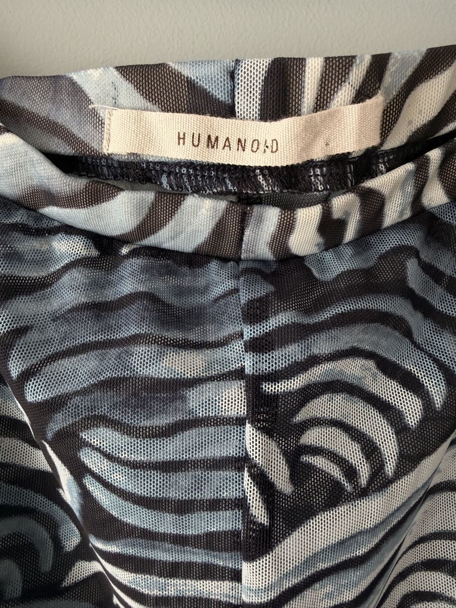 Leggings: Humanoid Mesh Leggings Zebra Print transparent Stretch – Neuf (Voir description) à Einsiedeln par kalliopee 4