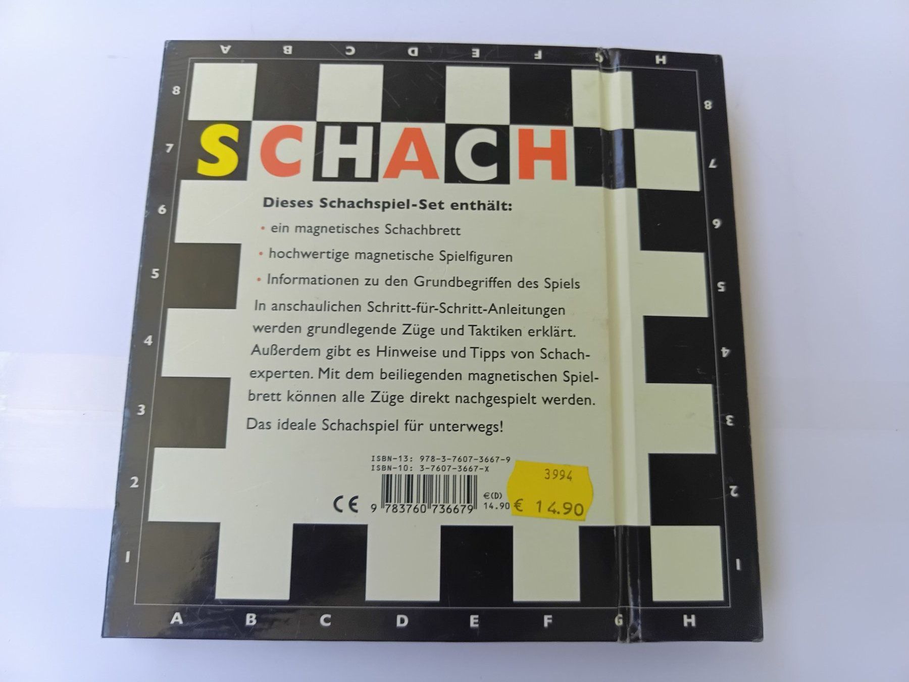 Giochi: Reise-Schachspiel mit Anleitung – Nuovo e nell'imballaggio originale da Wängi venduto da Ladys_First 4