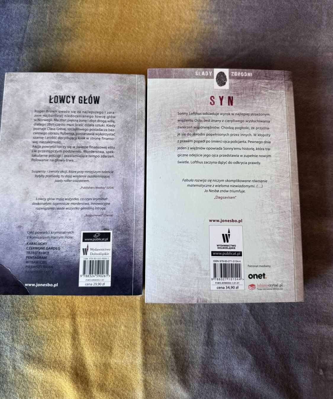 Libri: Polski/Polnisch-Jo Nesbo-Lowcy Glow & Syn – Usato da Watt venduto da Rog48 2