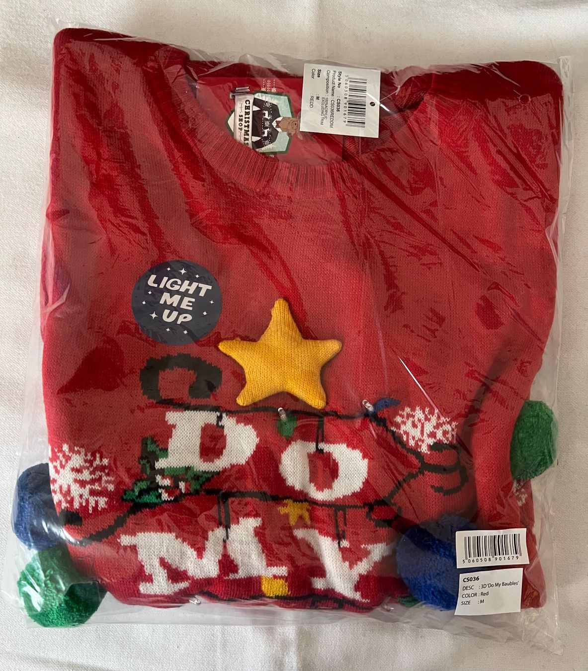 Pullover & Sweatshirts: Weihnachtspullover mit LED's  **NEU**  Top Qualität Grösse L – Neu und originalverpackt aus Rebstein von gimmma 4