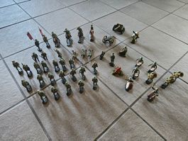 CH Armee Figuren mit Waffen und Musikern Set (Rarität)