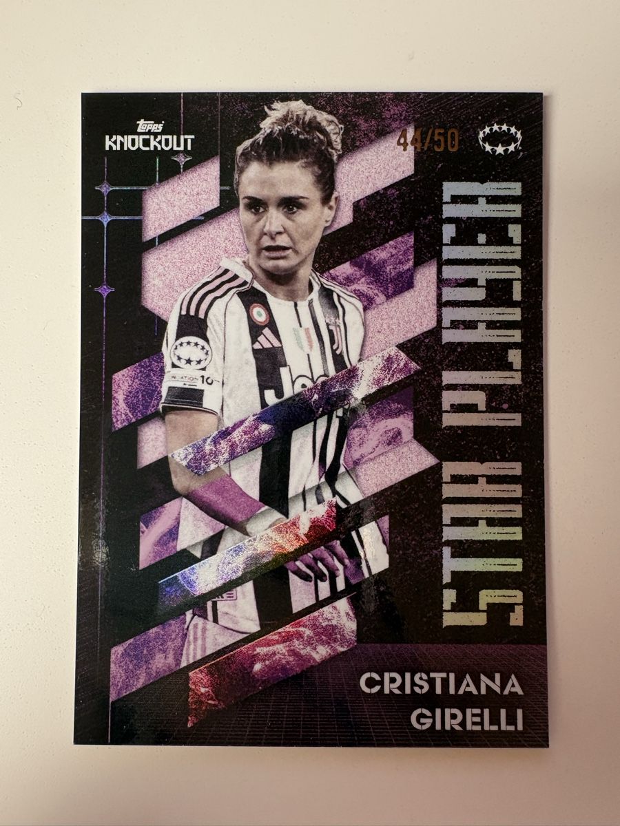 Topps Carte collezionabili: Topps Knockout UWCL Cristiana Girelli /50 – Nuovo (secondo la descrizione) da Kiesen venduto da jan_siegenthaler