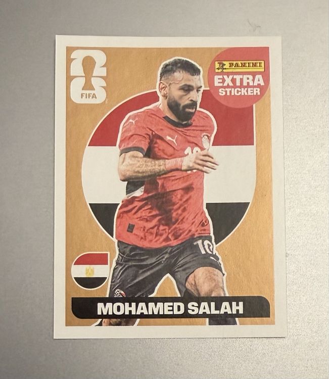 Panini World Cup 2026 - Extra Sticker - Mohamed Salah Bronze (Neu ...
