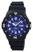 ⌚ Herrenuhr ®CASIO Analog Blau Schwarz 44mm 10 ATM NEU