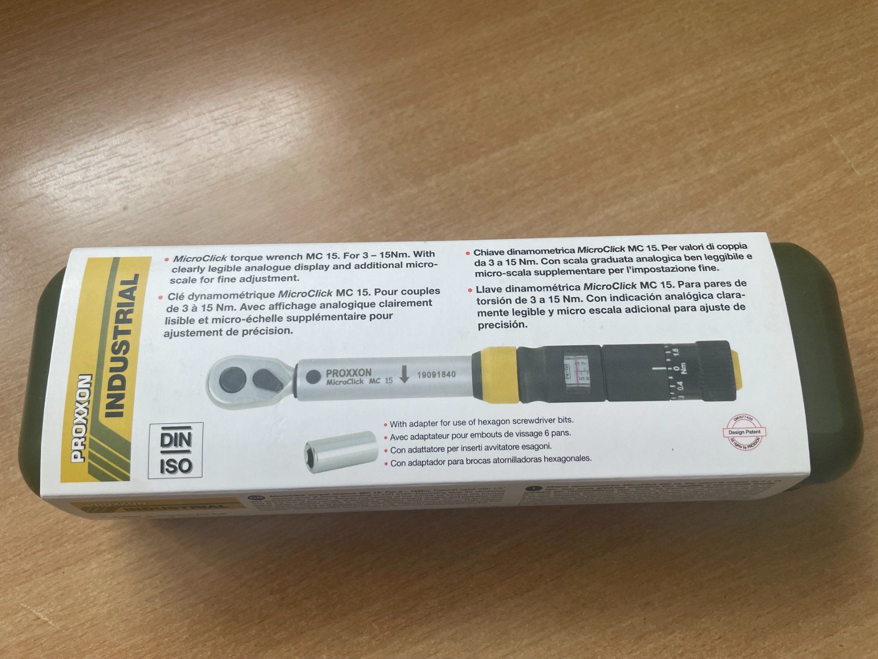 Proxxon Tutti gli attrezzi: MicroClick Drehmomentschlüssel MC15 – Nuovo e nell'imballaggio originale da Winterthur venduto da moba_mueller 1