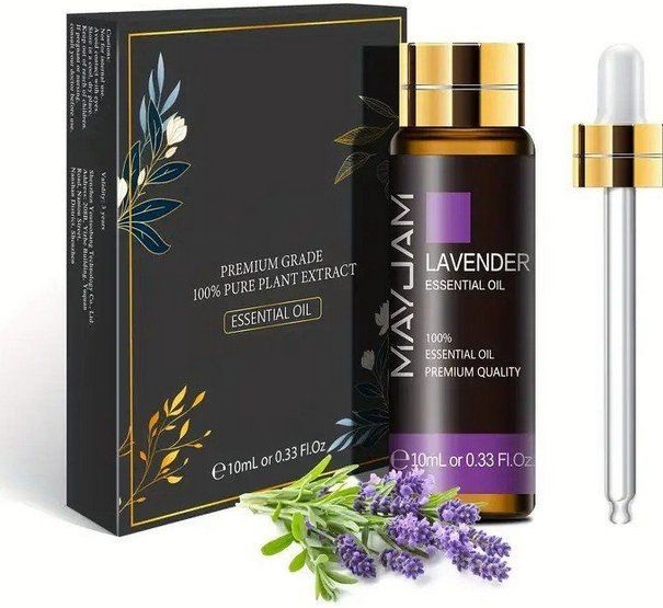 Ätherische Öle: Ätherisches Lavendelöl 10ml 100% natürlich für Diffusor – Neu und originalverpackt aus Genève von Top-Trend