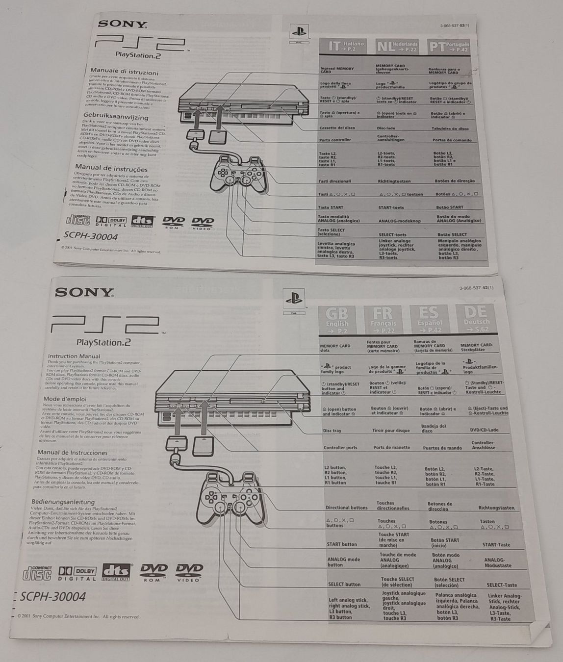 Sony Konsolen: Modes d’emploi Sony pour PS2 SCPH-30004 – Gebraucht aus St-Sulpice VD von Davyd-a-Doc 1