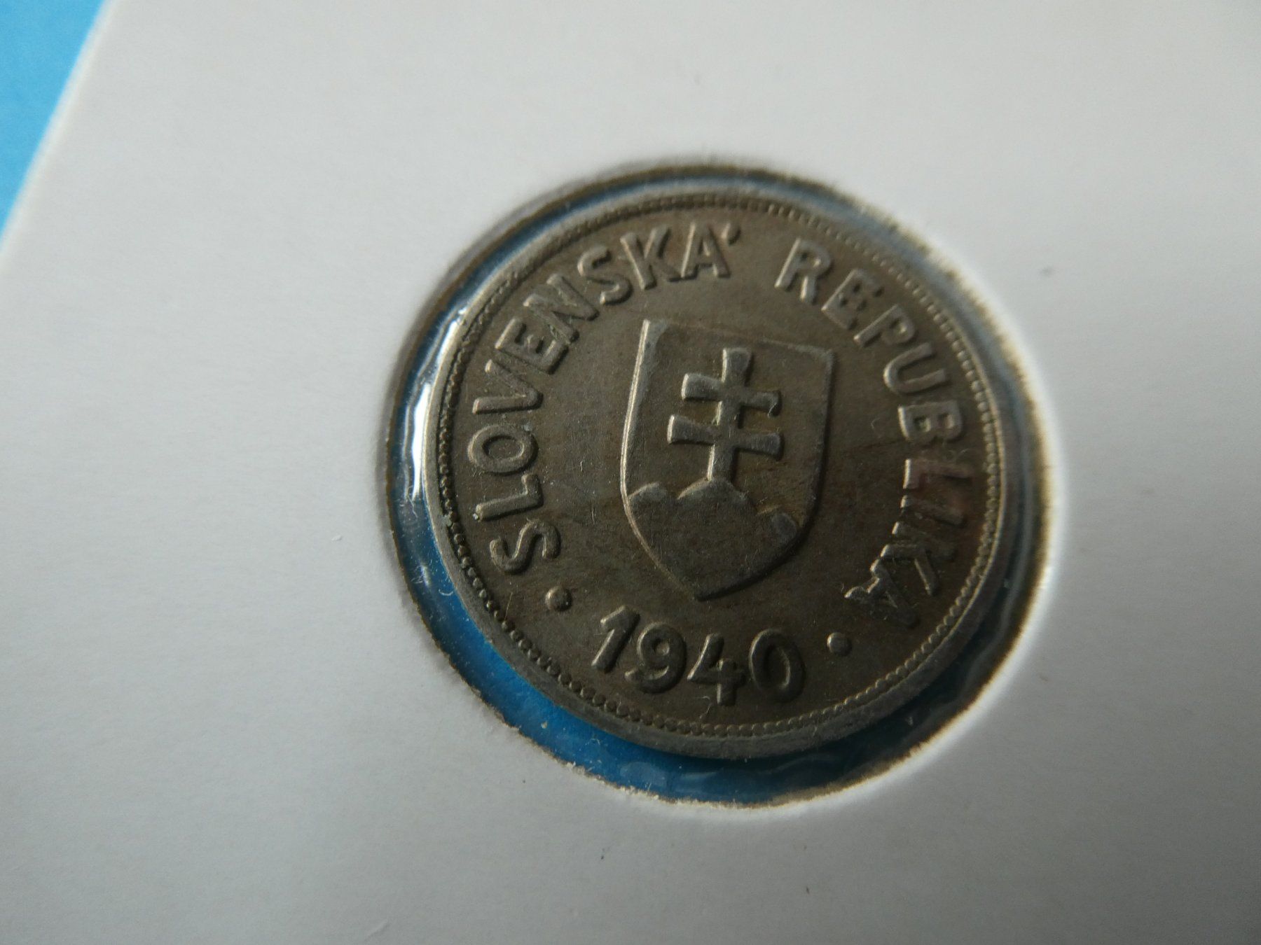 Tutti le monete: Slowakei 1940, 50 Halierov – Usato da Hinterforst venduto da Rohusri 1